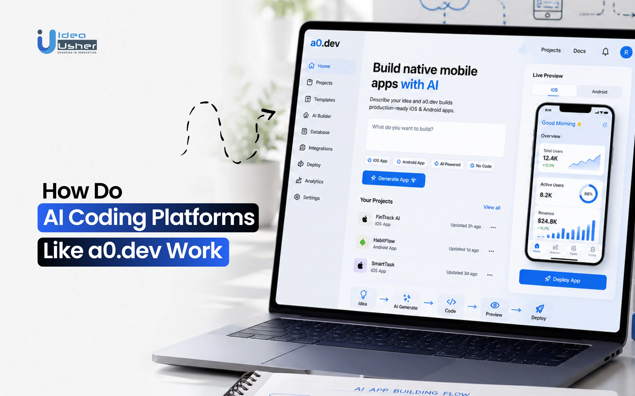 build AI coding platform like a0.dev