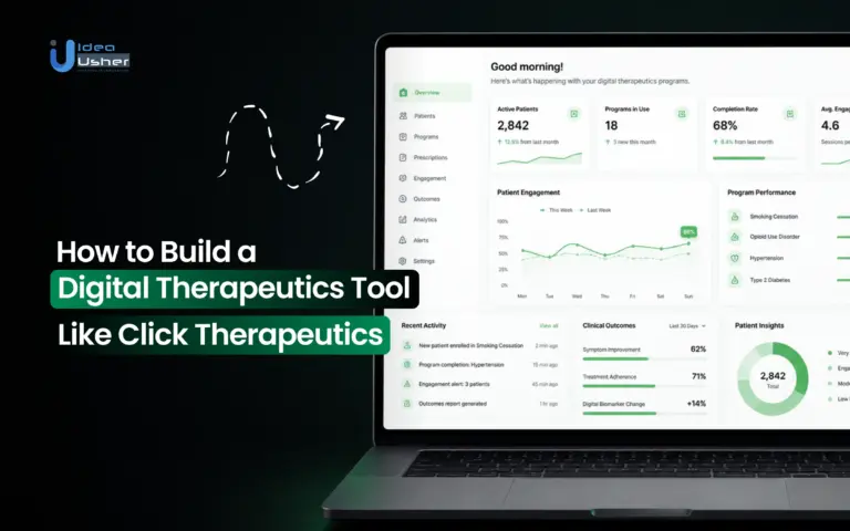 AI digital therapeutics tool like Click Therapeutics development