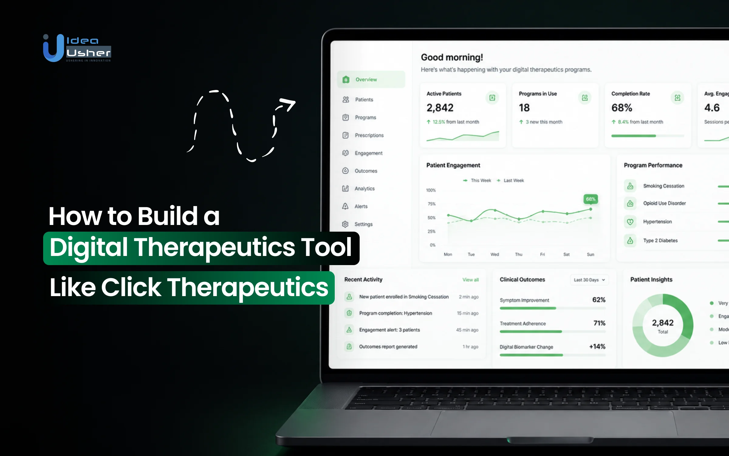 AI digital therapeutics tool like Click Therapeutics development