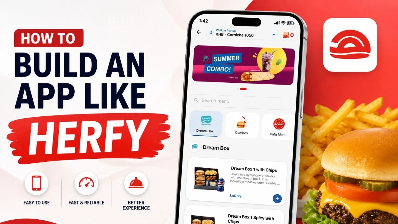 How to Develop a Food Delivery App Like Herfy