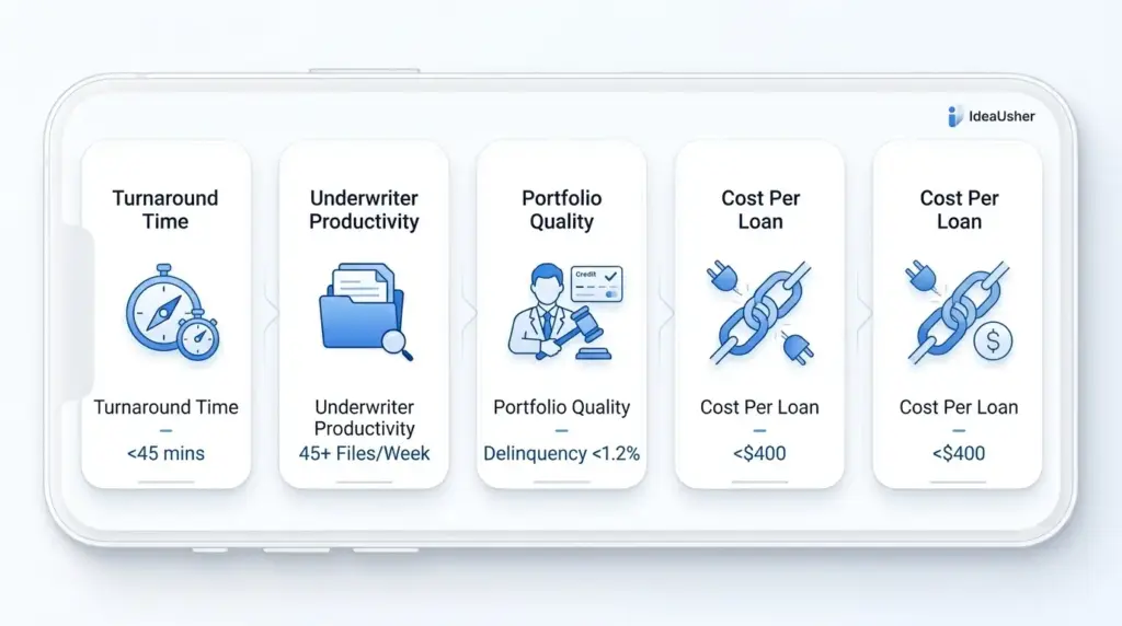 Business KPIs for AI Commercial Lending Platforms