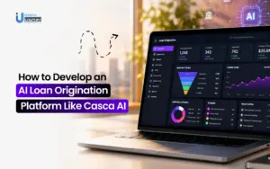 AI loan origination platform Like Casca AI development