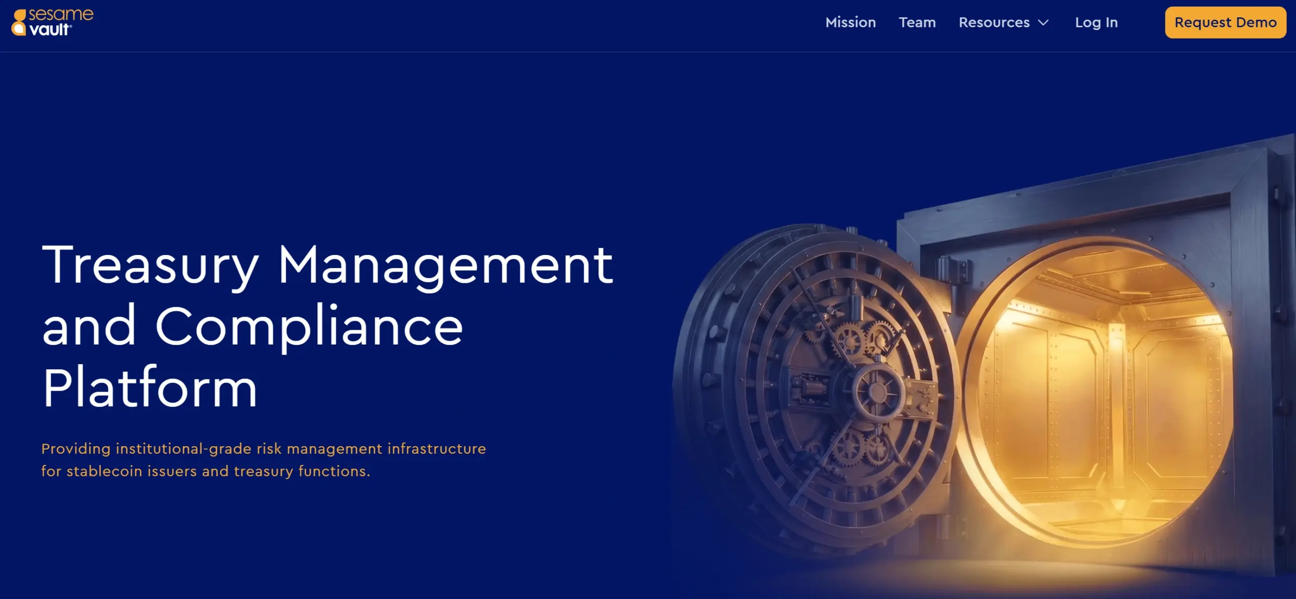 stablecoin treasury management platform development