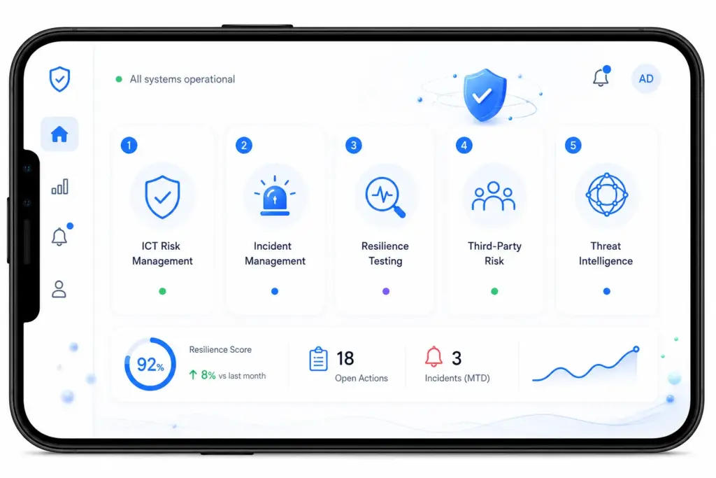 The Five DORA Pillars Every GRC Platform Must Support