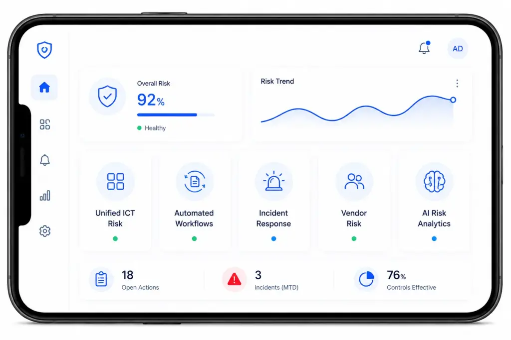 Core Features of a Successful DORA-Ready GRC Platform
