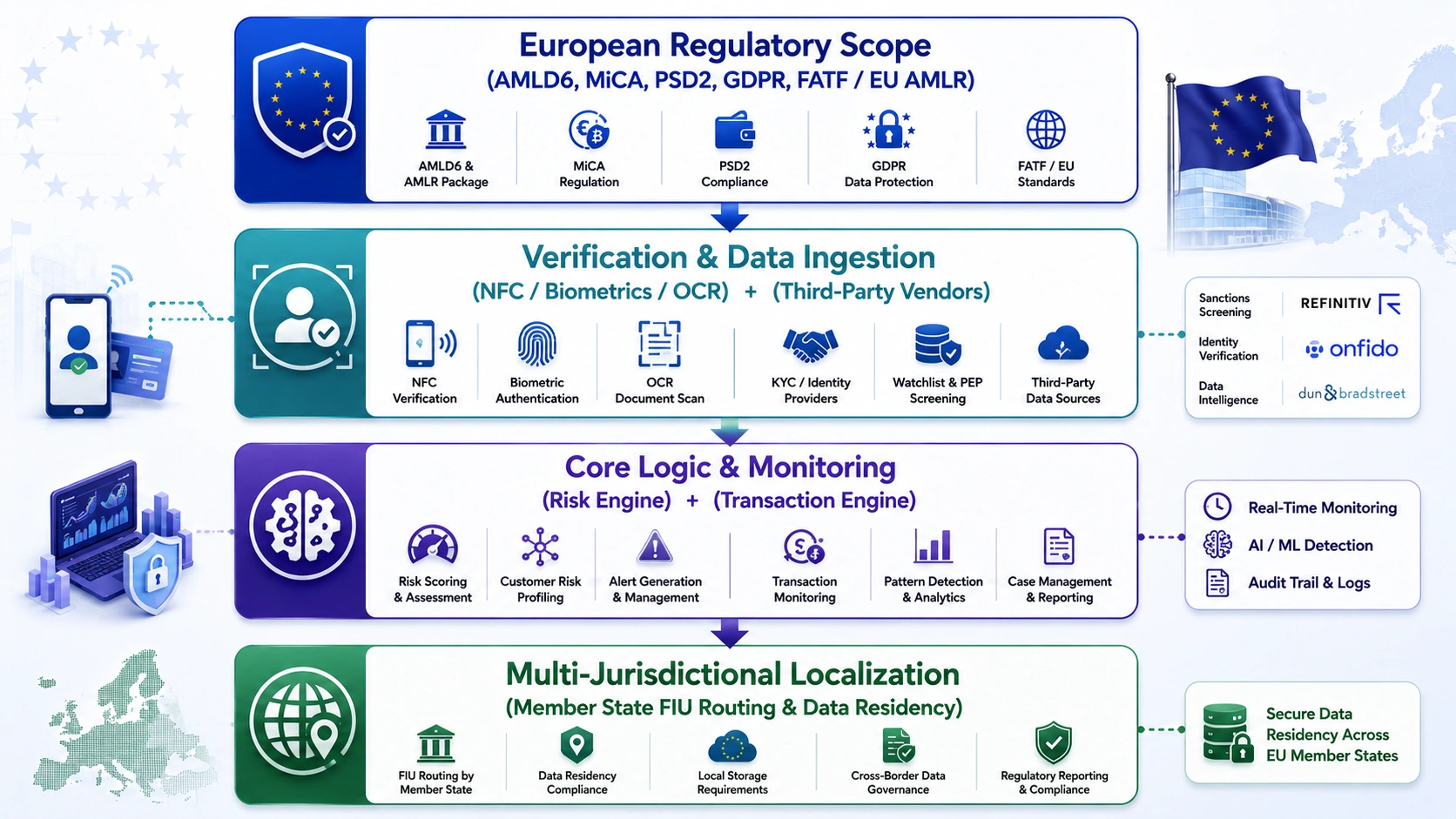 what influence kyc aml software development cost