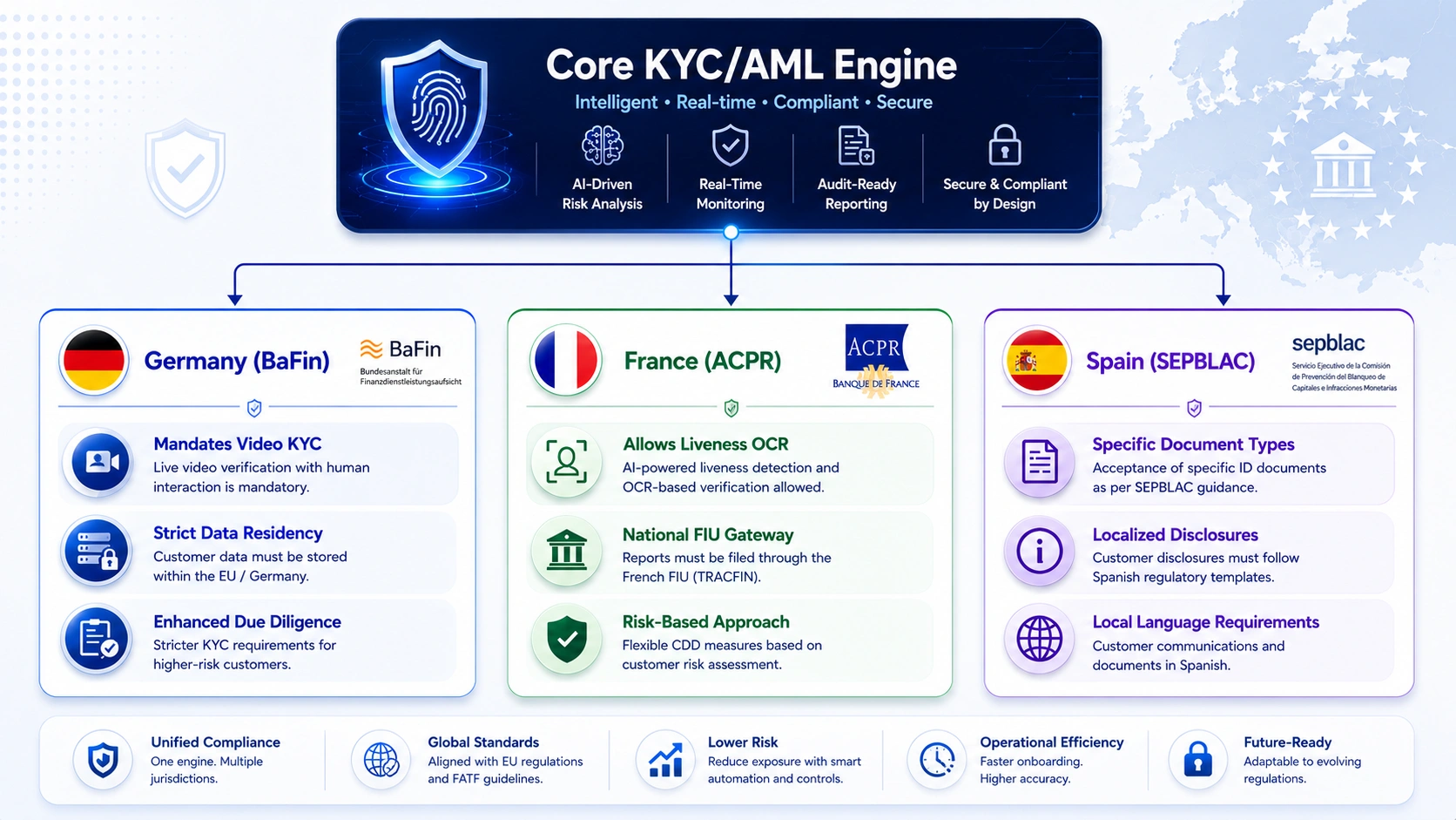 multi country regulatory support in kyc aml engine