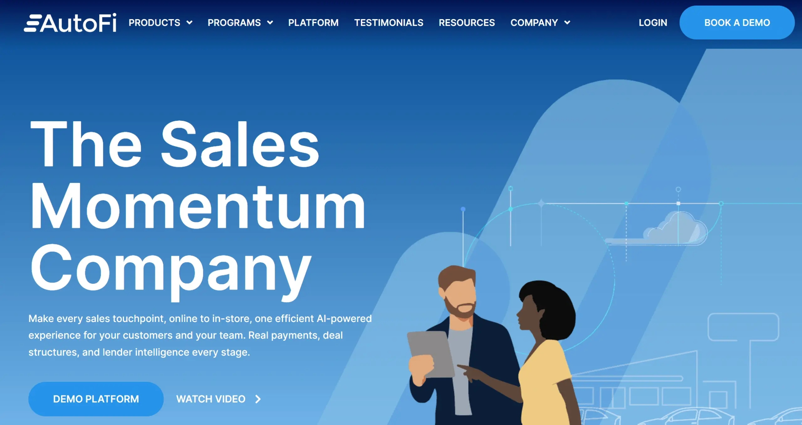 digital car financing platform development