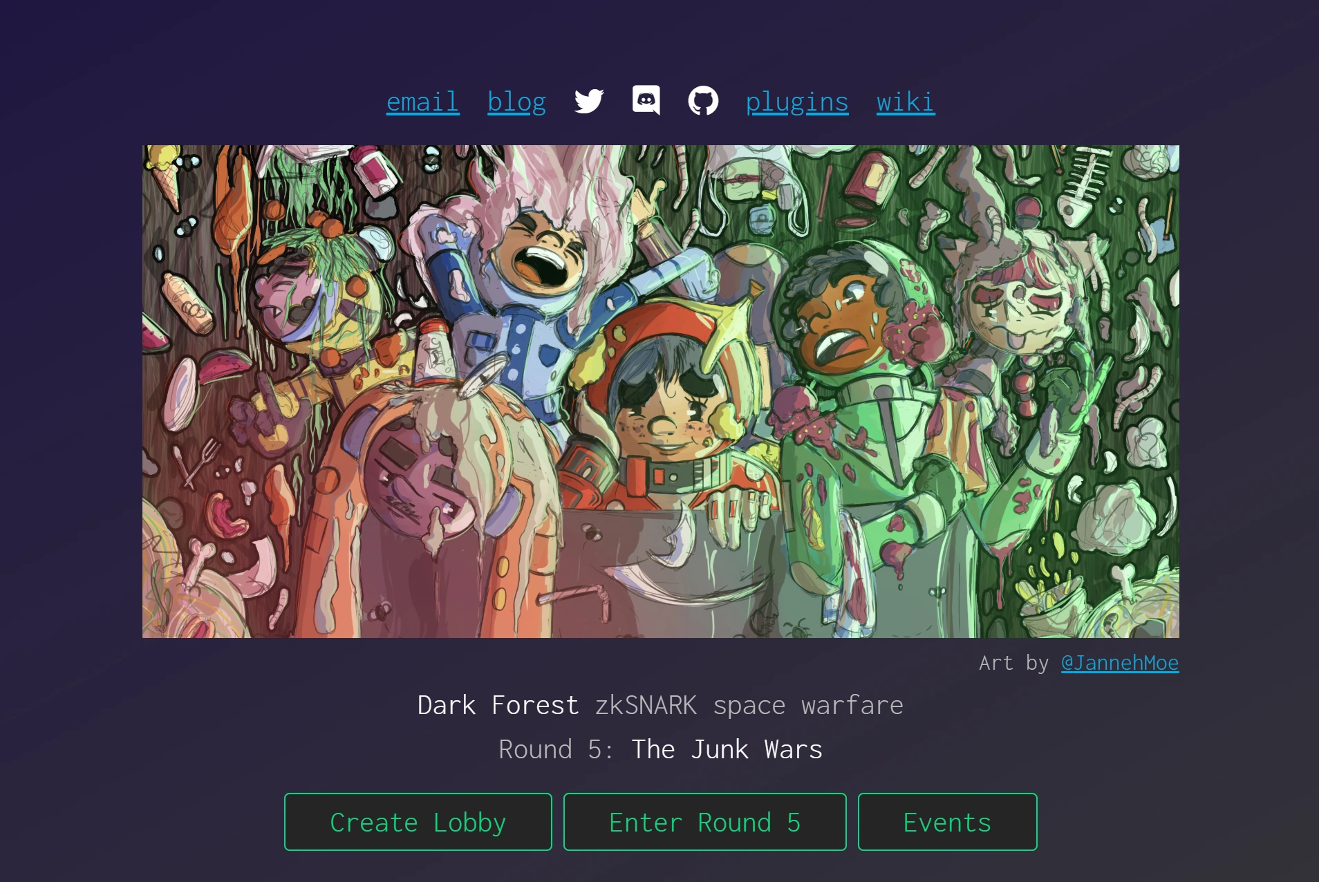 dark forest Web3 game development