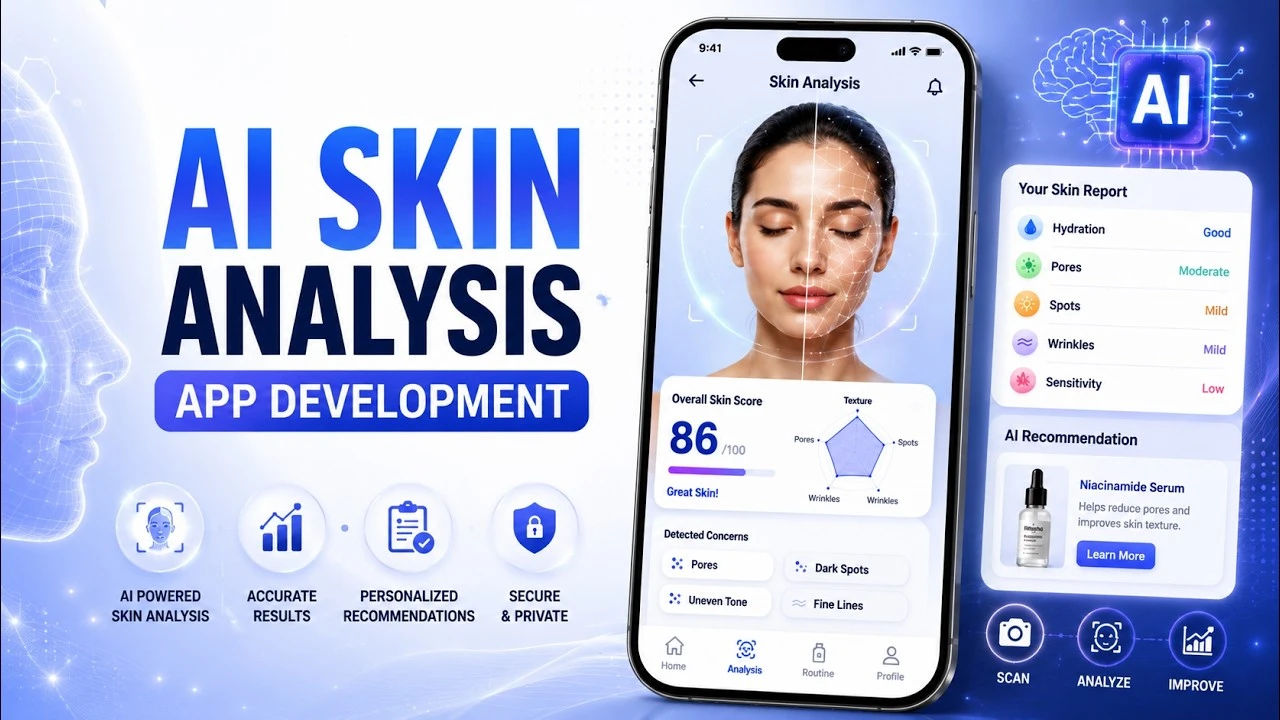 Demo Tour of AI Skin Analysis App