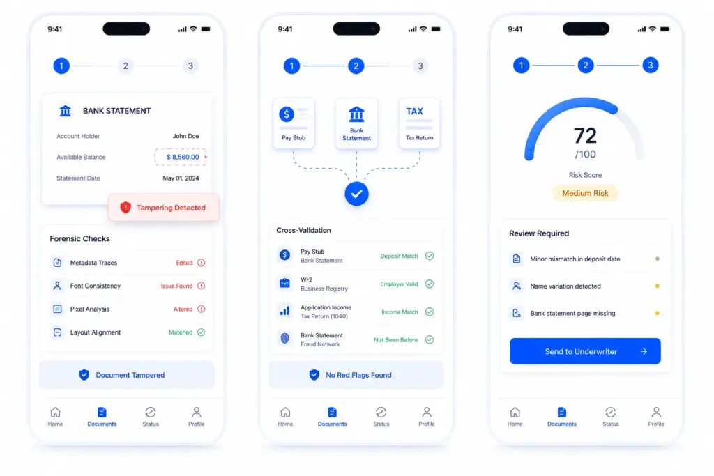 How AI Detects Fake, Tampered, and Forged Loan Documents?