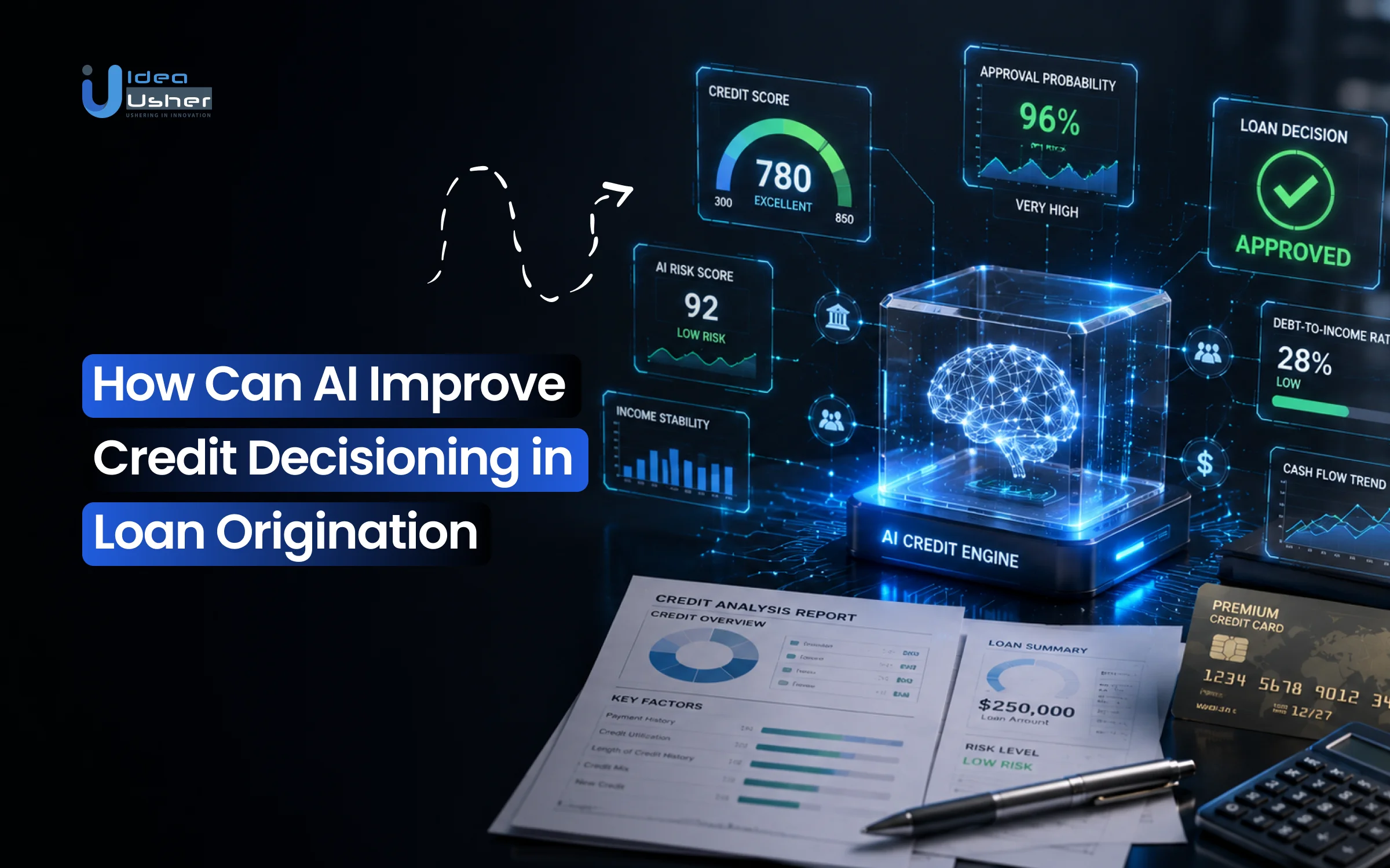 AI credit decisioning in loan origination platform development