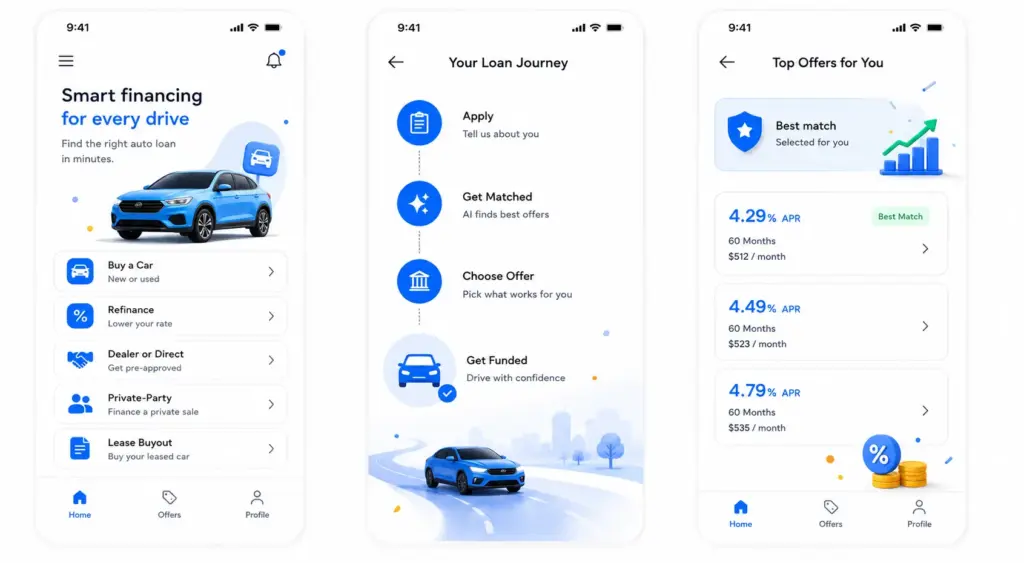 What Types of Auto Loans Can the Marketplace Support?
