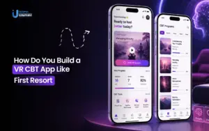 First Report like VR CBT app development