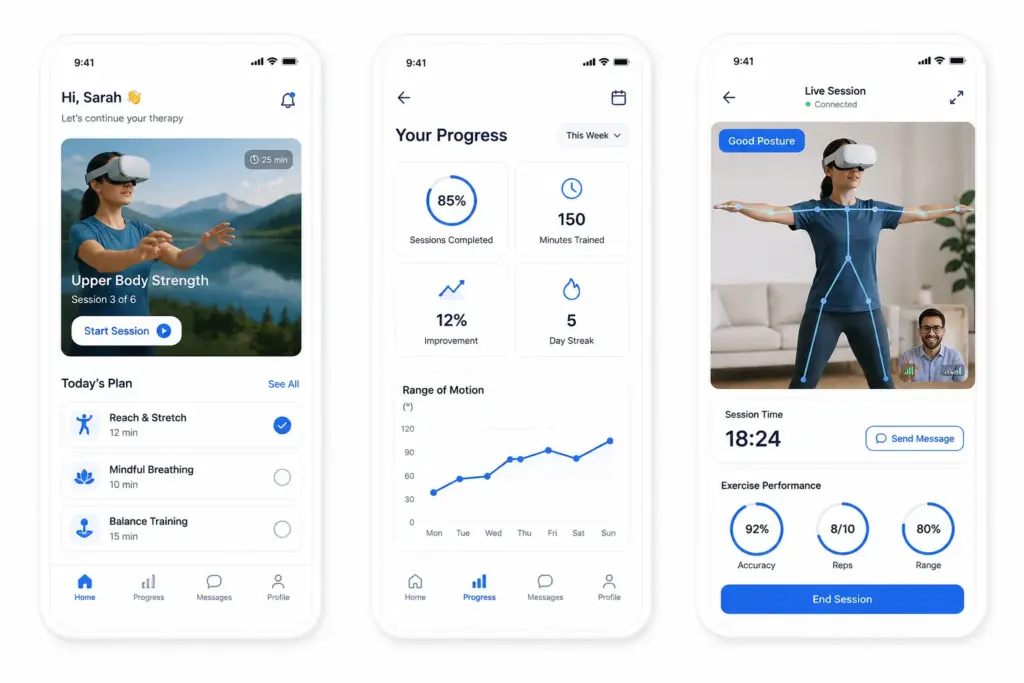 Key Features of a VR Healthcare Platform Like XRHealth