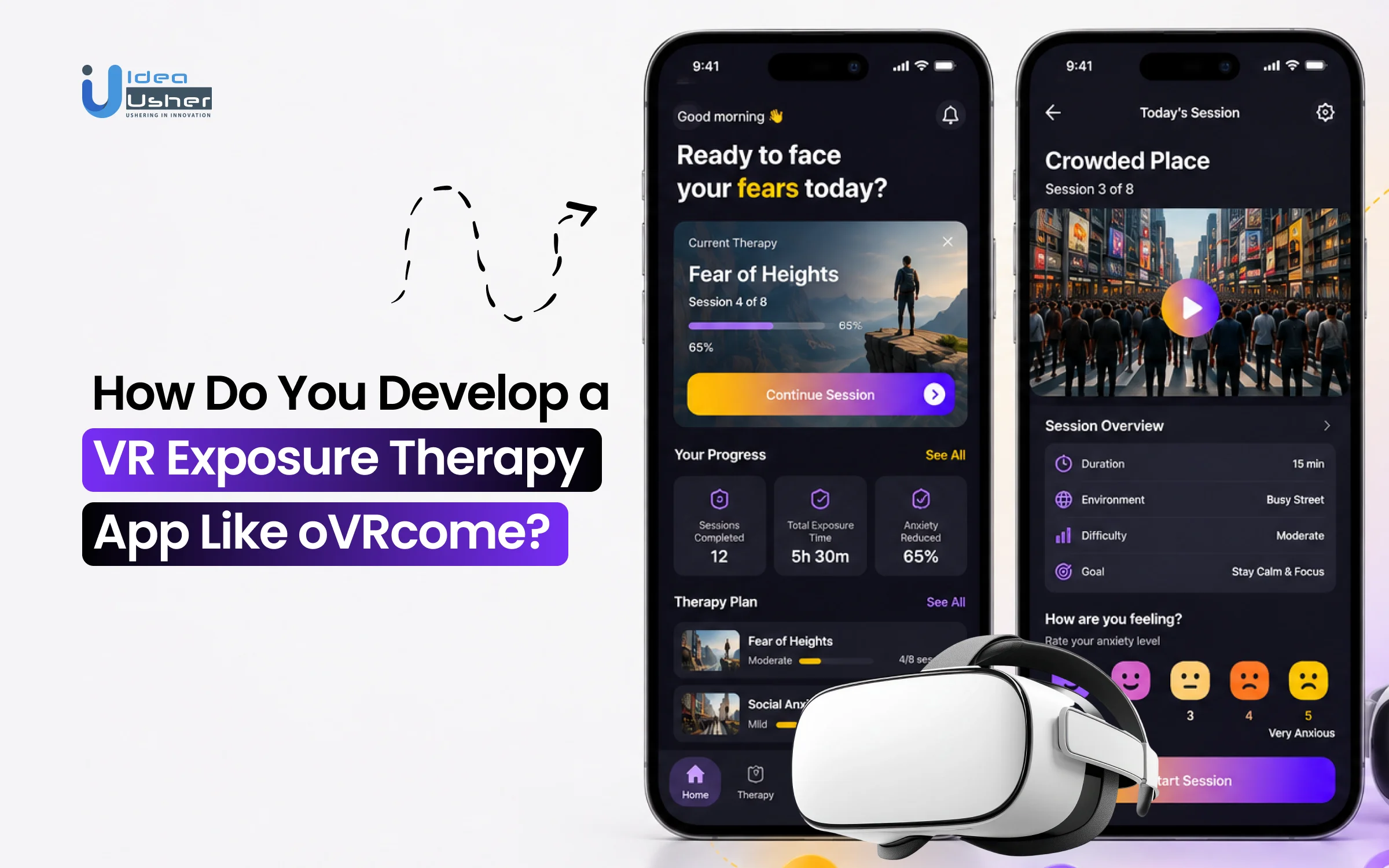 How Do You Develop a VR Exposure Therapy App Like oVRcome?