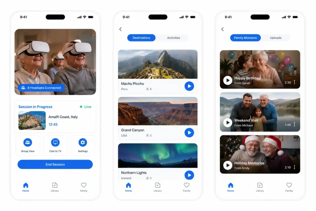 How Rendever Creates Shared VR Experiences for Seniors?