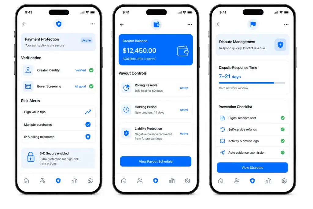 How to Prevent Fraud and Chargebacks in Creator Marketplaces?