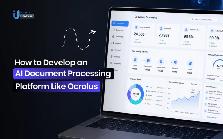 develop an AI document processing platform like Ocrolus