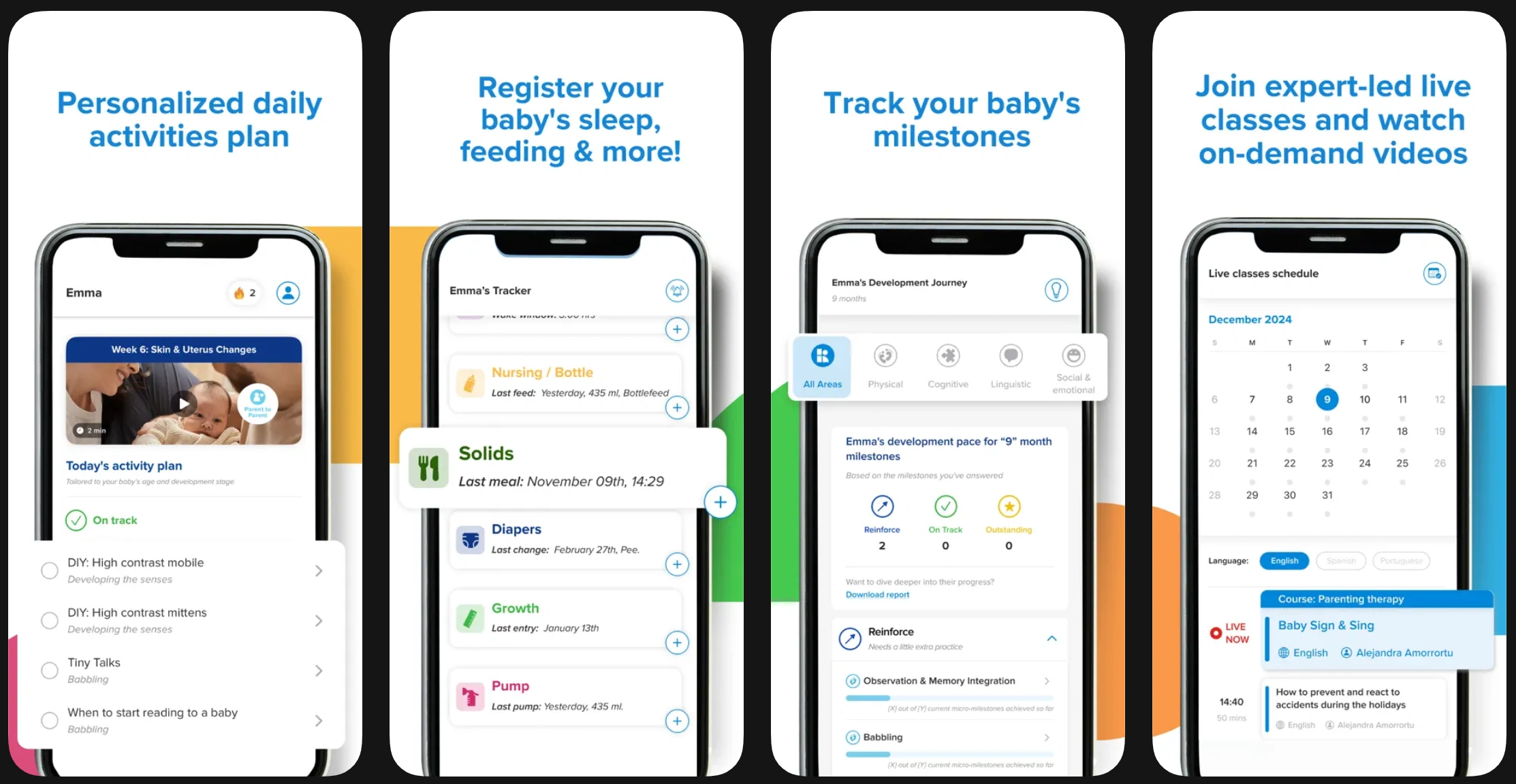 kinedu child development app