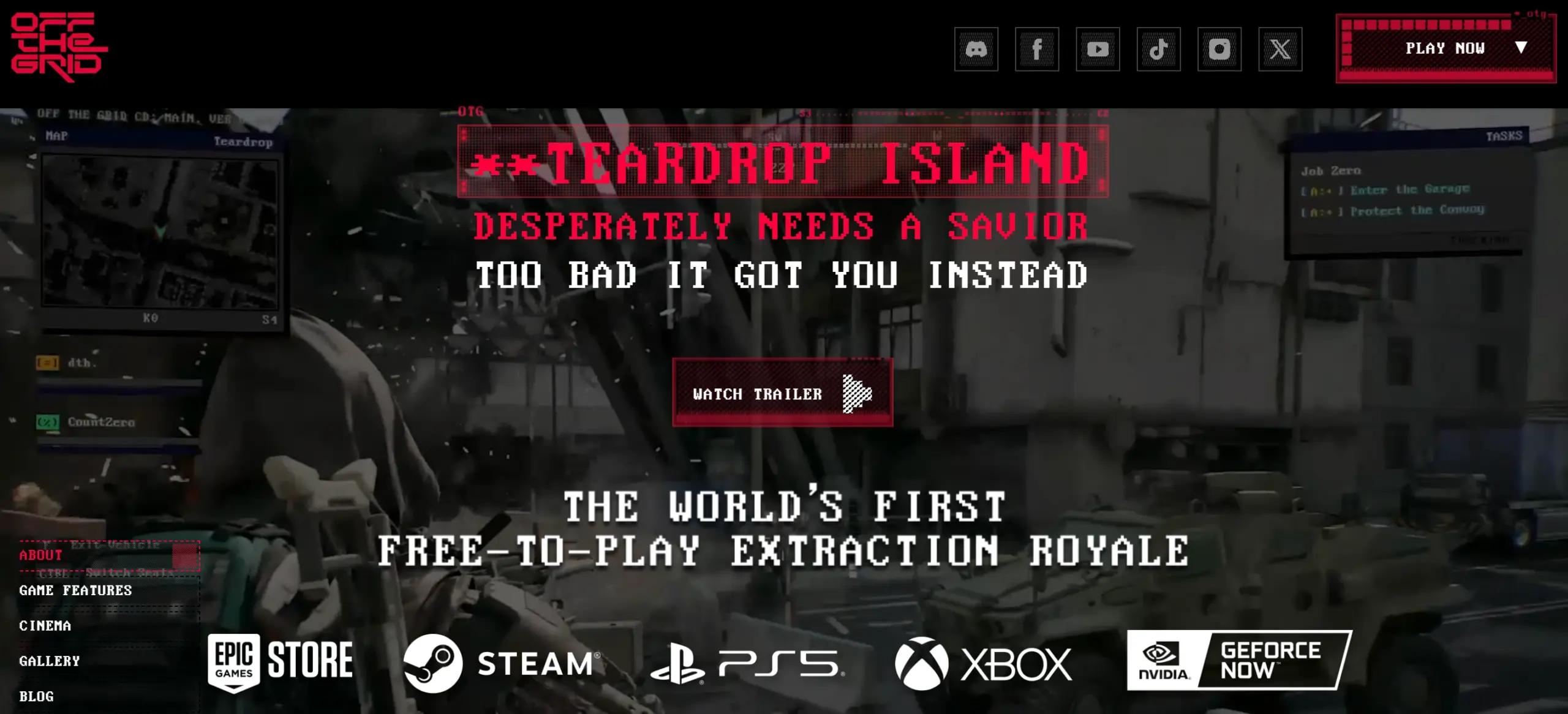 off the grid Web3 game