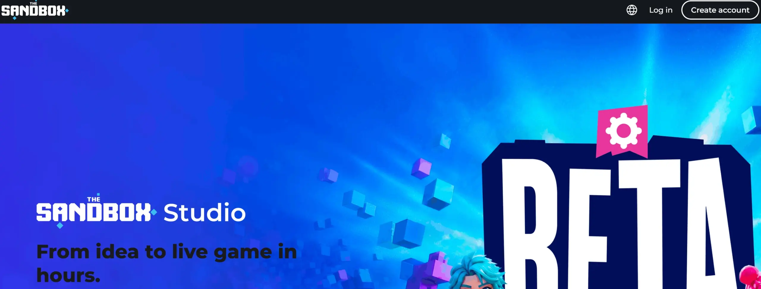 sandbox Web3 game development