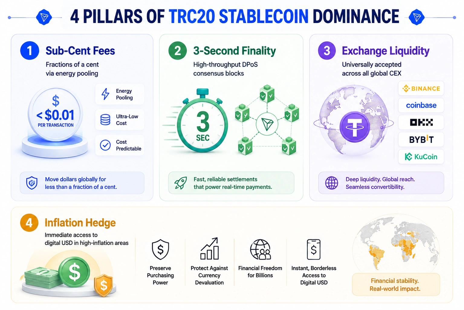 TRC20 crypto wallet architecture