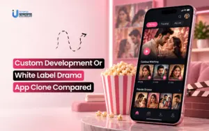 custom vs white label drama app development
