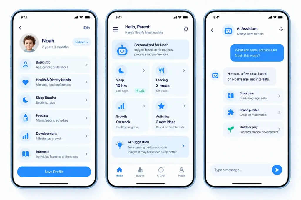 What Data Should an AI Parenting App Use for Personalization?