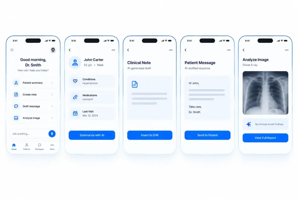 Healthcare AI Copilots: Where Generative AI Becomes Actionable