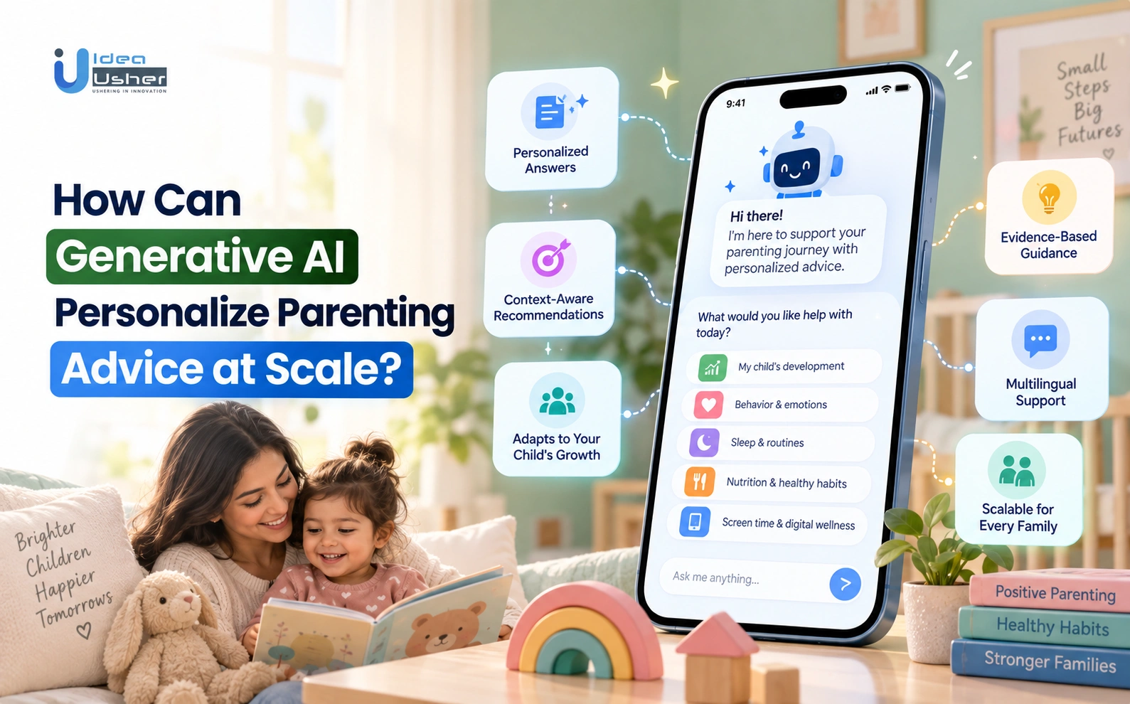 generative AI parenting advice app development