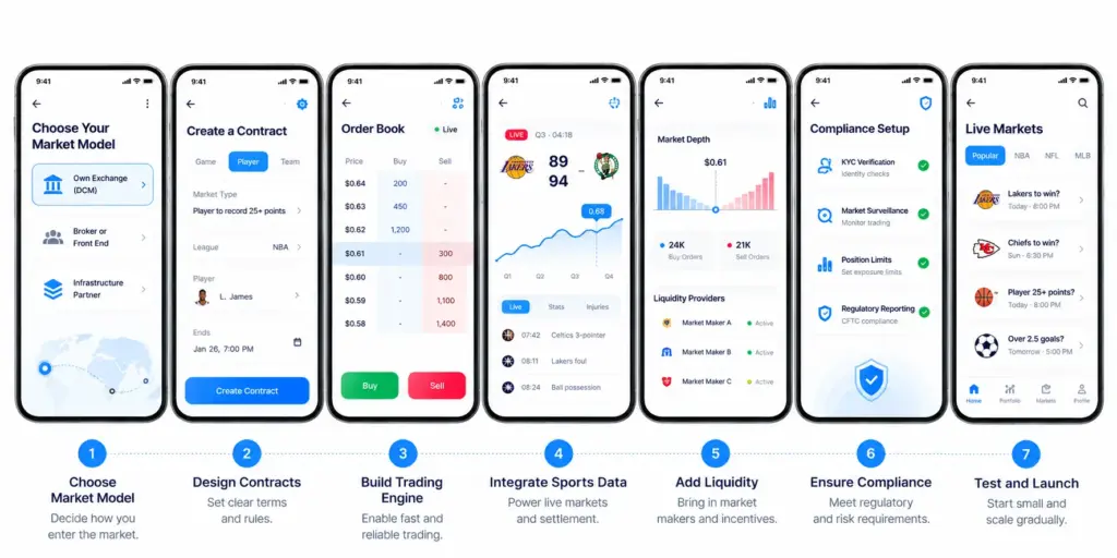 How to Build a Sports Prediction Exchange Like Railbird?
