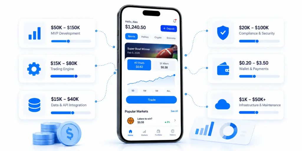 Cost to Build an Event Contracts Platform like FanDuel Predicts