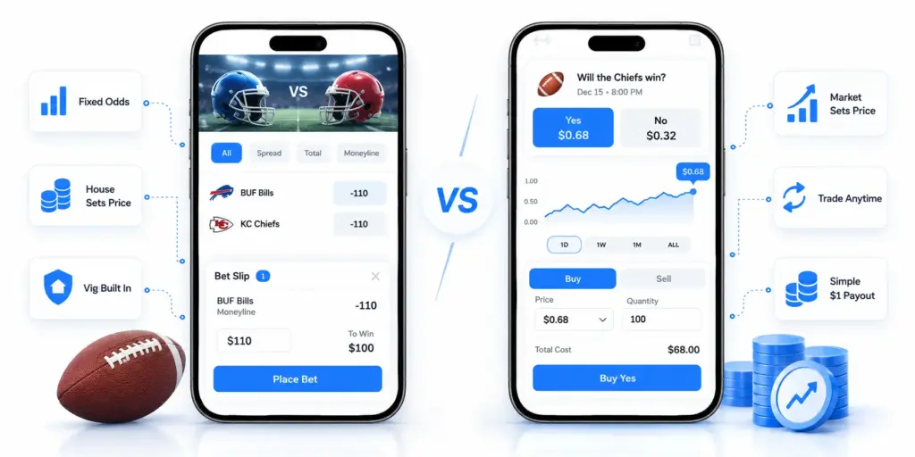 Event Contracts vs Sportsbooks: How Do They Differ?
