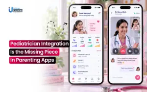 pediatrician integration in AI parenting apps