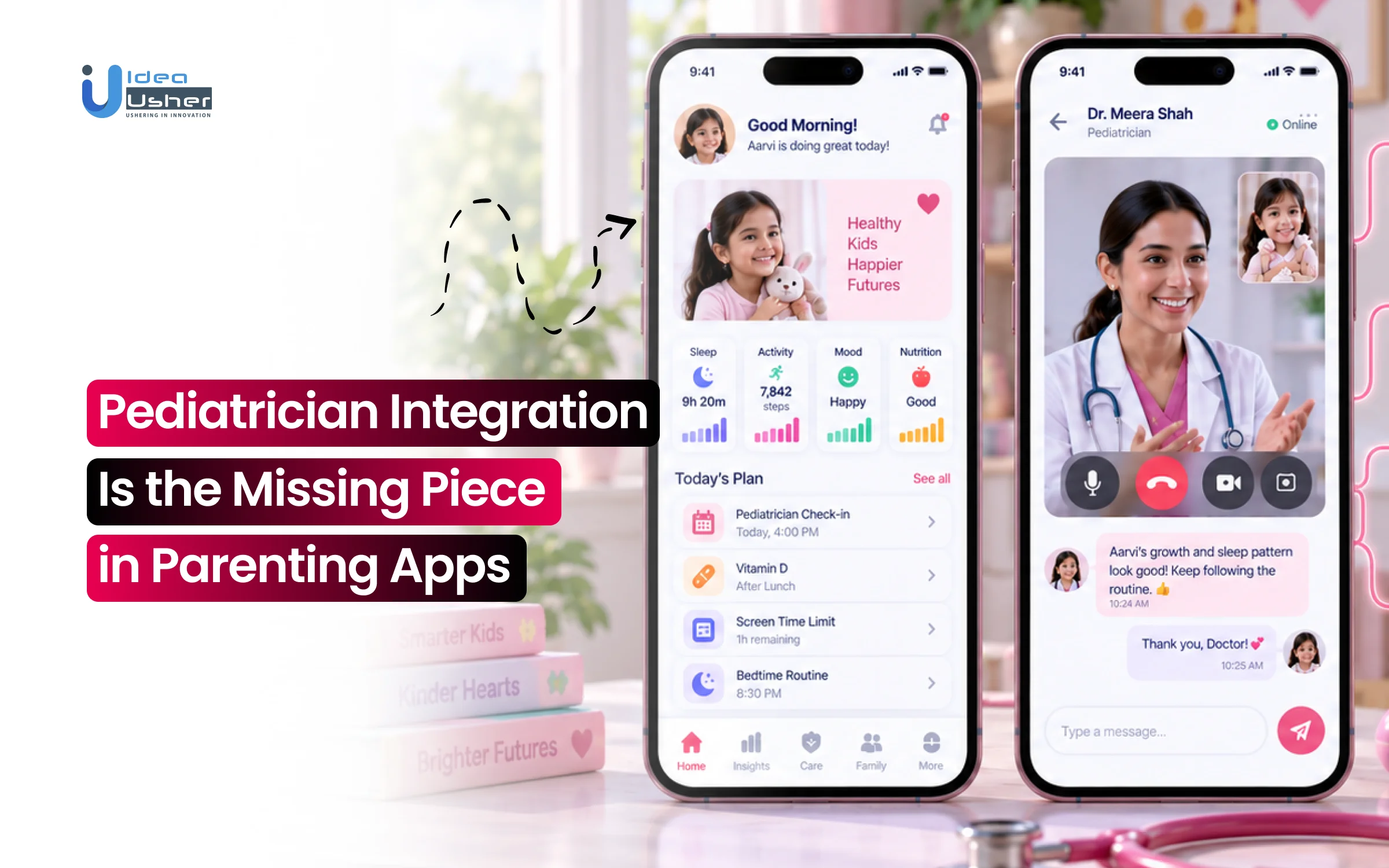 pediatrician integration in AI parenting apps