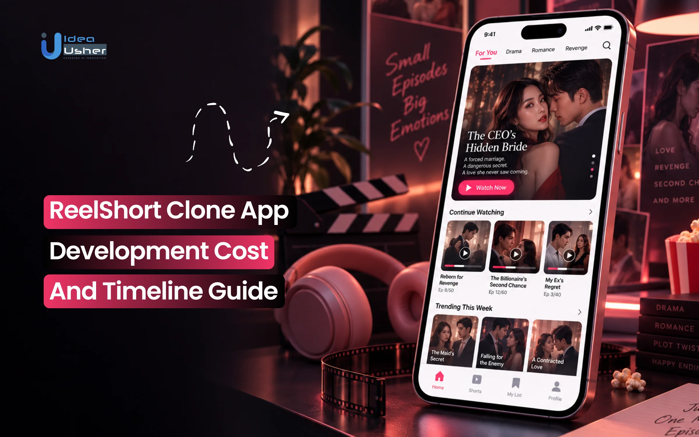ReelShort clone app development cost