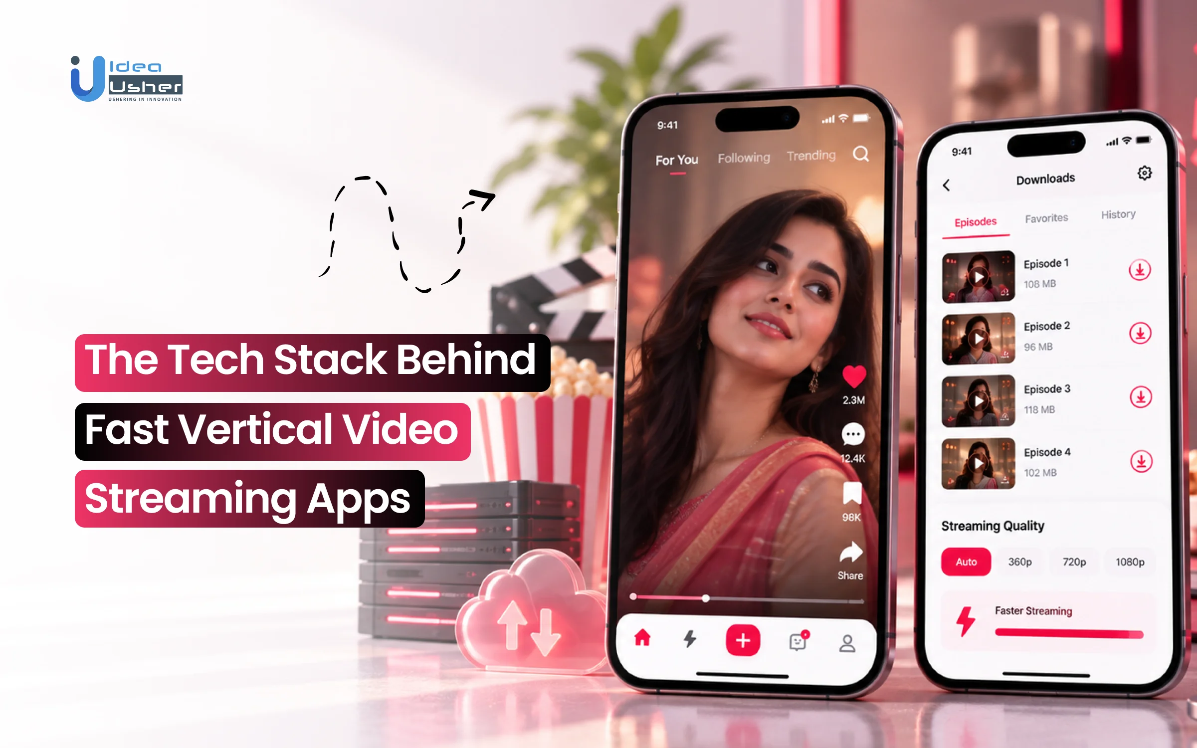 vertical video streaming app tech stack