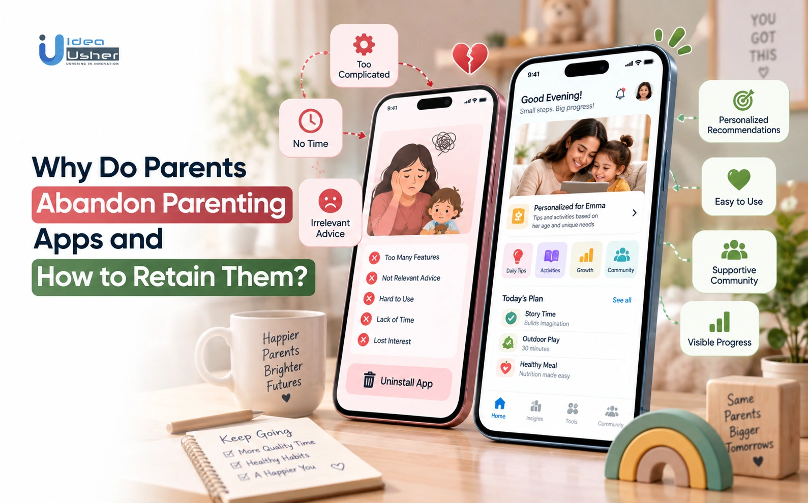 parenting app retention