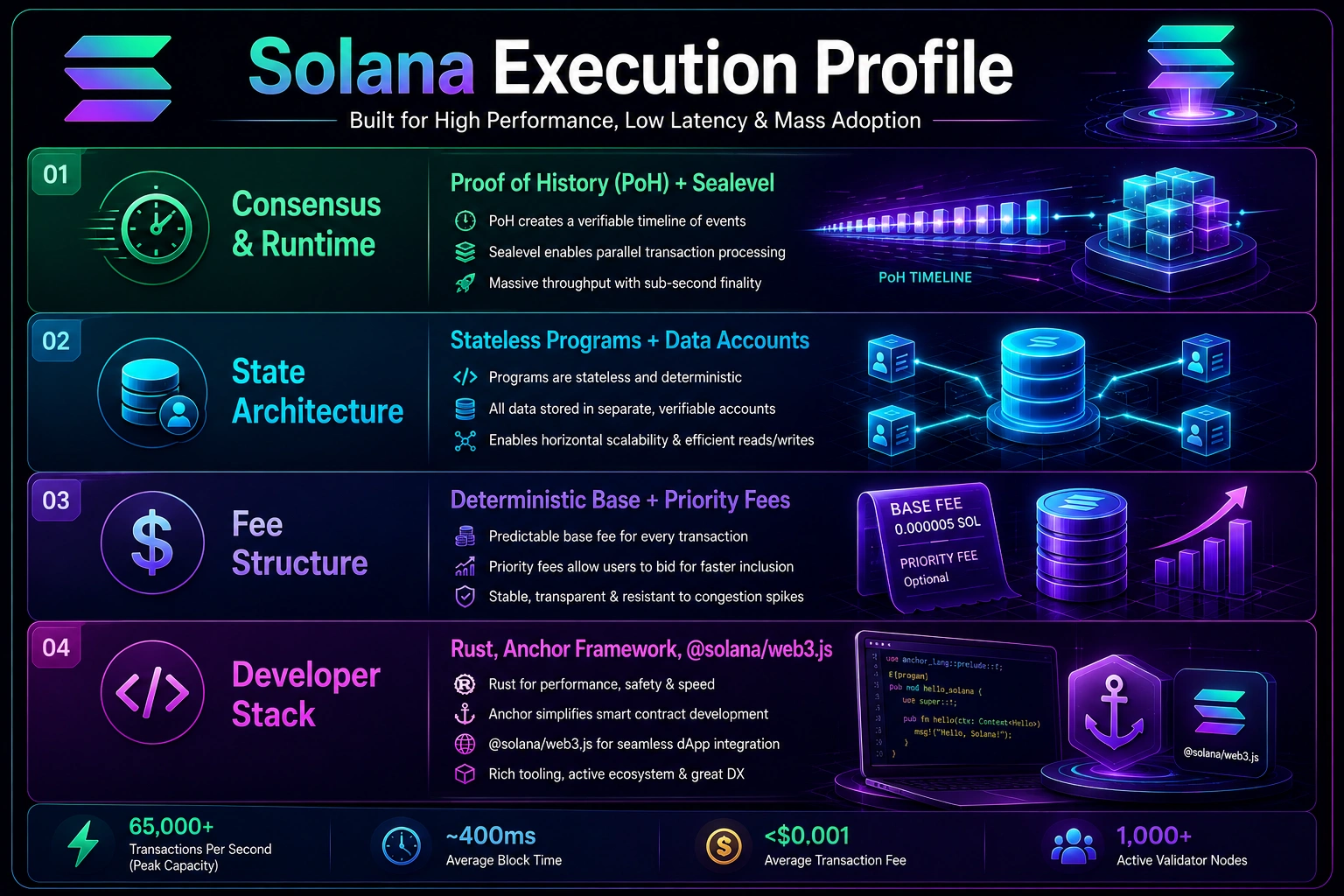 solana blockchain for web3 development