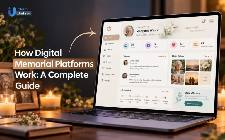 digital memorial platform development