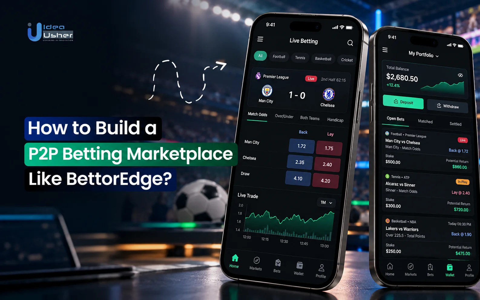 P2P betting marketplace like BettorEdge development