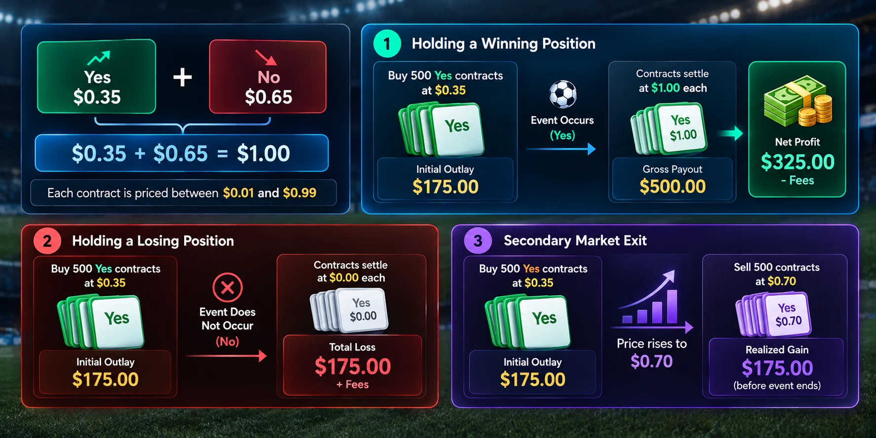 how event contracts generate payouts in sports event contracts app like Plus500