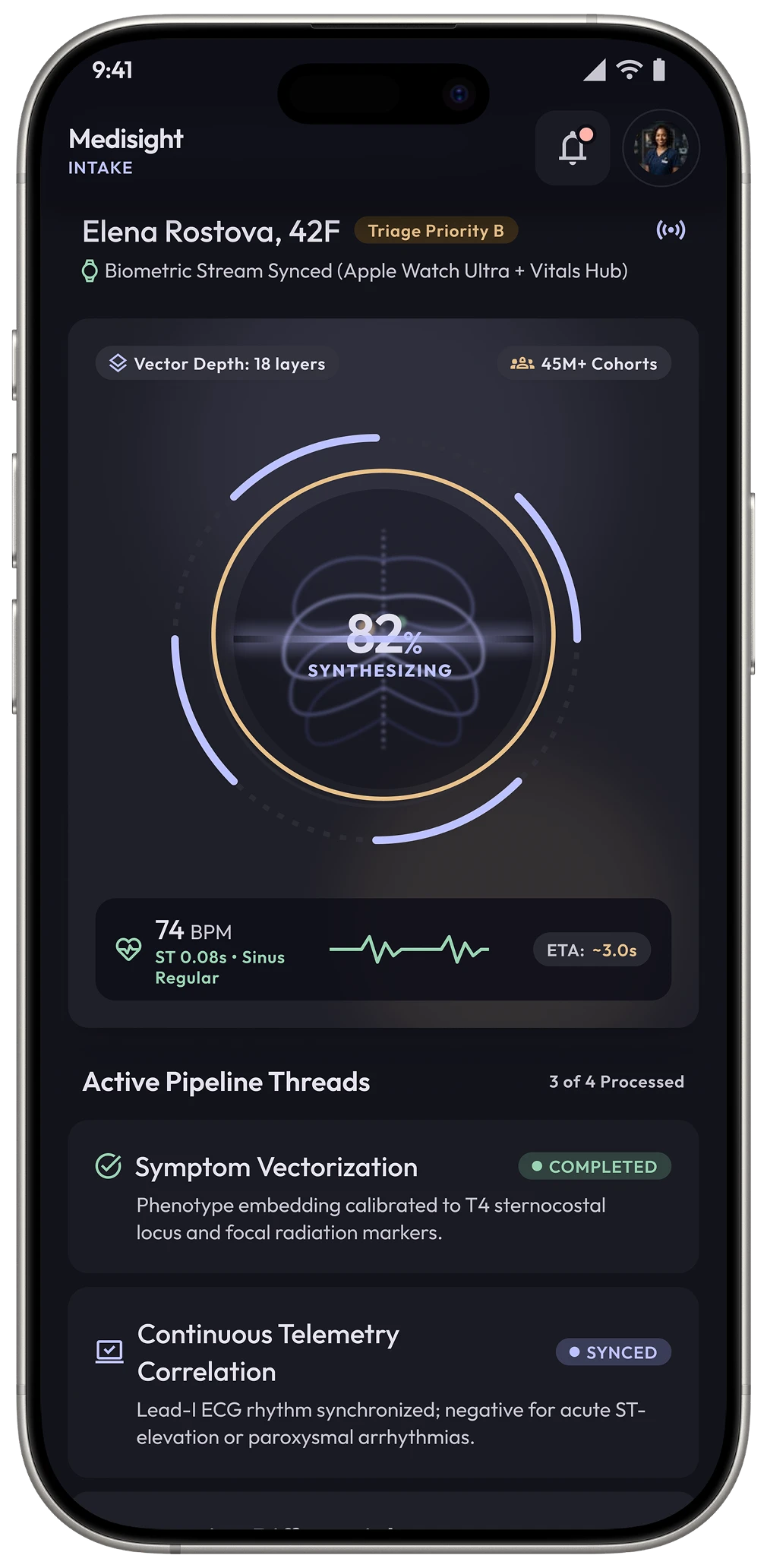 Medisight mobile screen 4