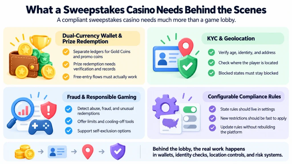 What A Sweepstakes Casino Needs Behind The Scenes 
