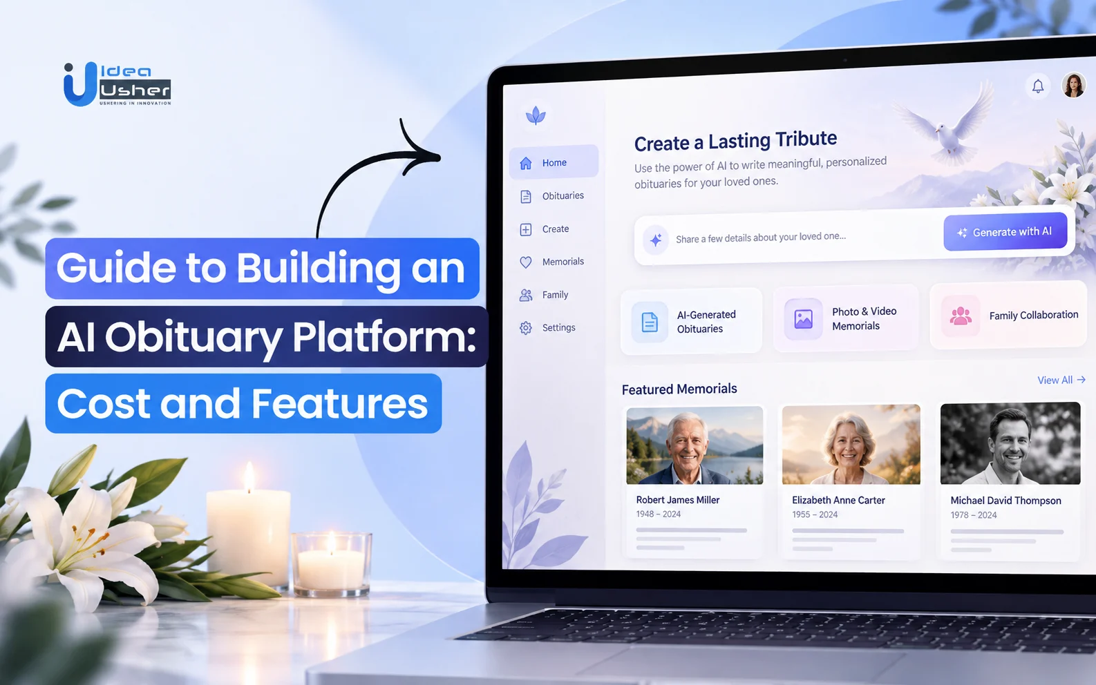 Guide to Building an AI Obituary Platform: Cost and Features