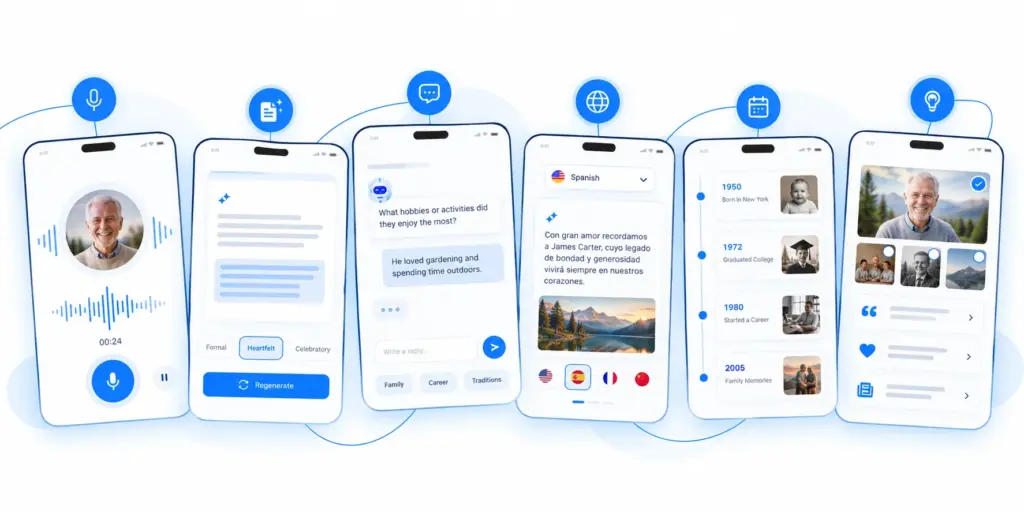 Advanced AI Features Worth Adding in an AI Obituary Platform