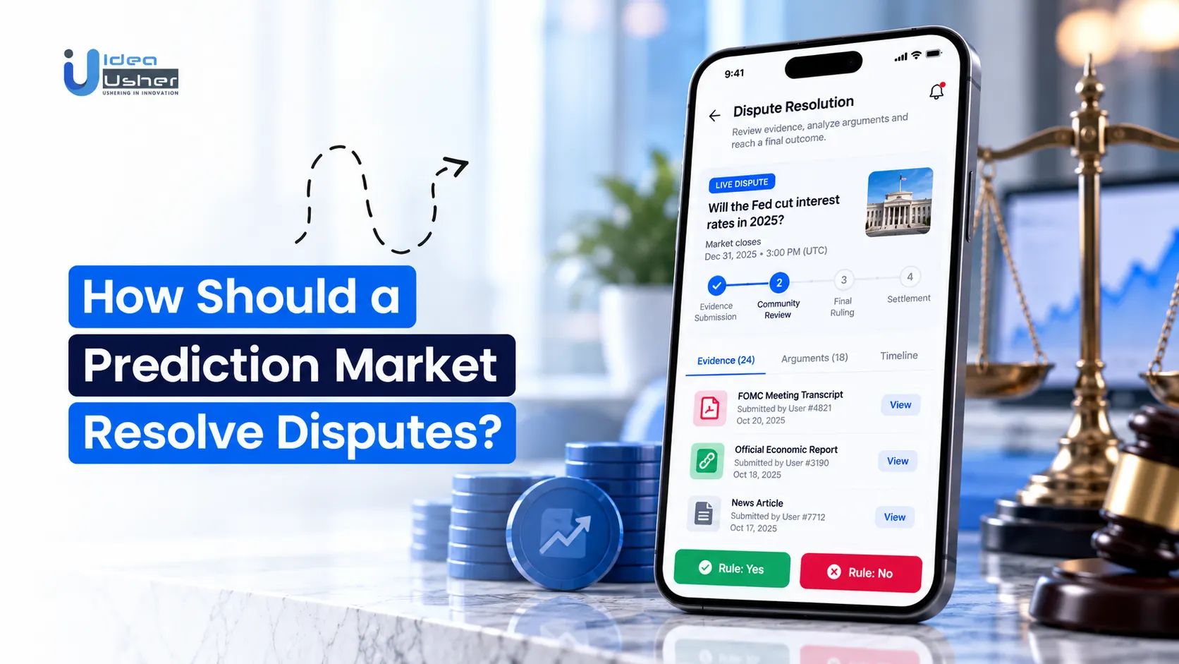 How Should a Prediction Market Resolve Disputes?