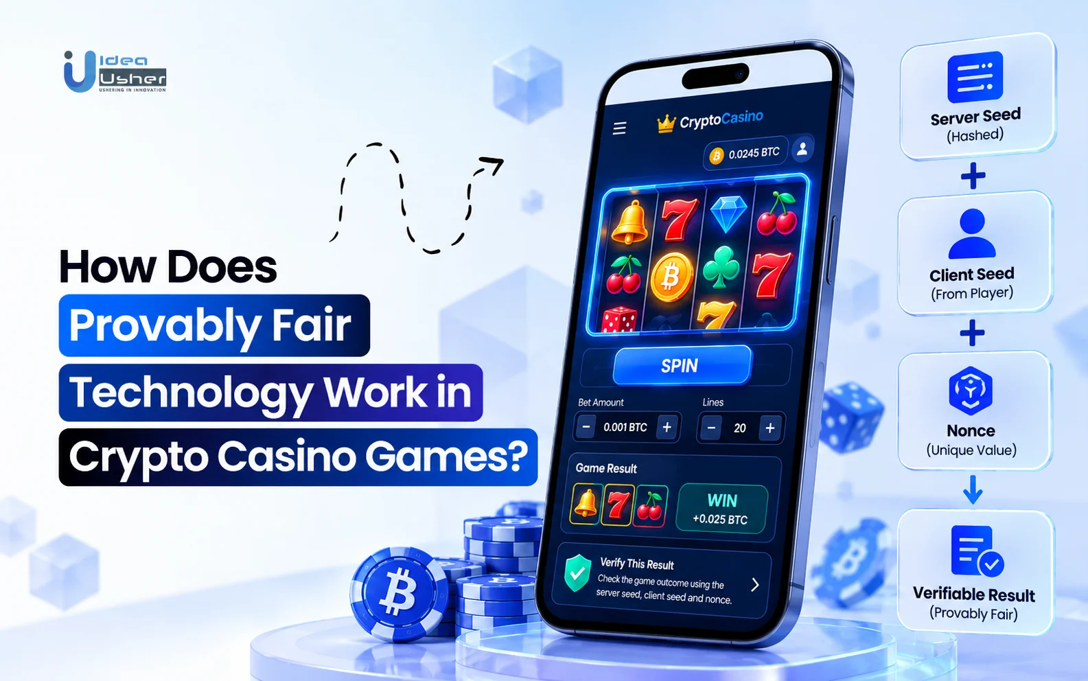 provably fair casino games development