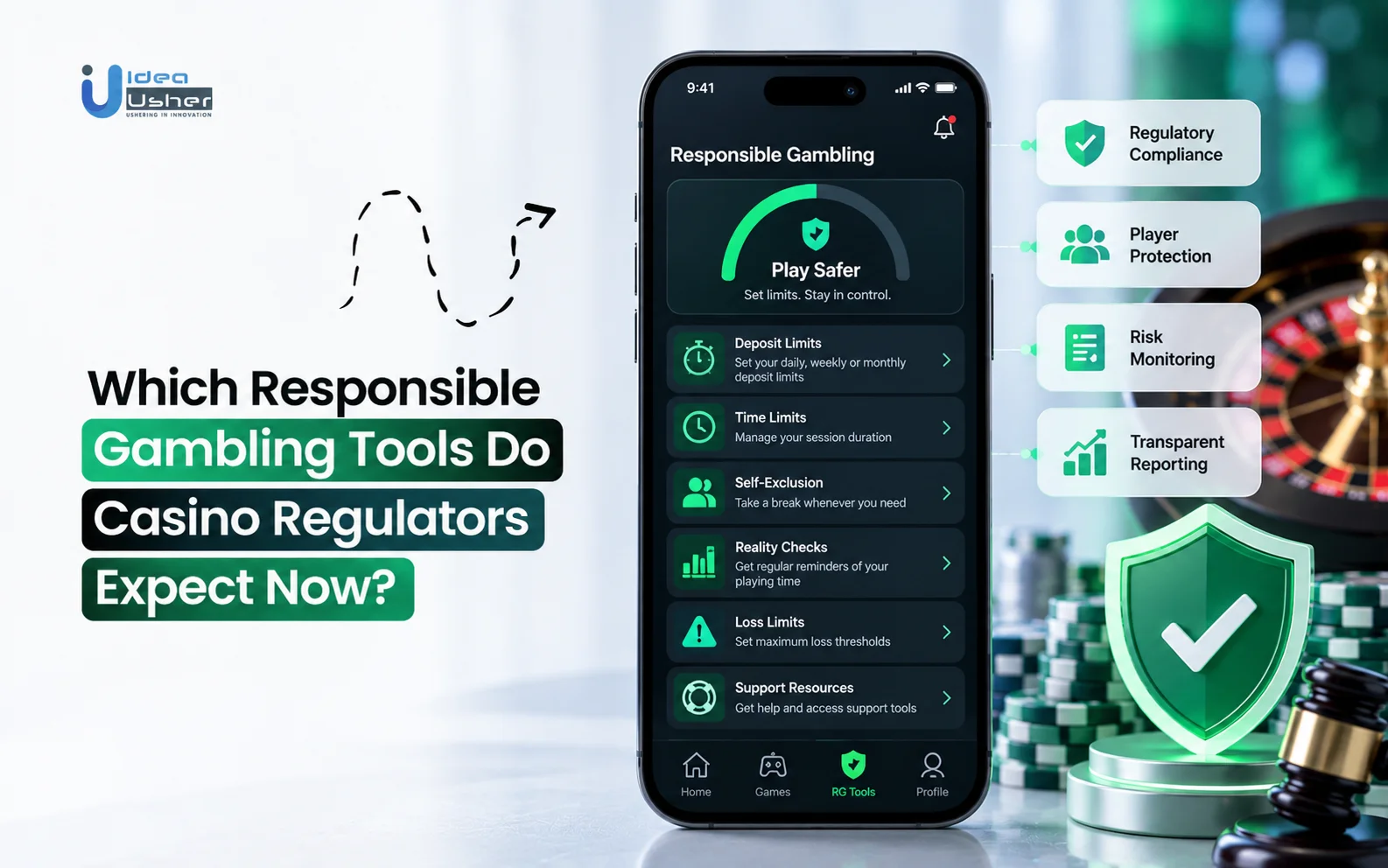 responsible gambling tools for casino games app